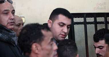 تأجيل محاكمة الضابط وأمين شرطة المتهمين بقتل عفروتو لجلسة 15 مارس (صور)