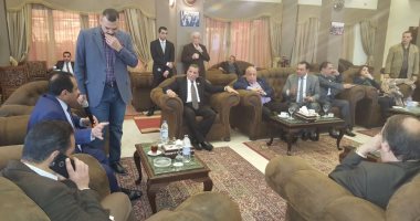 صور.. مدير أمن الإسكندرية يجتمع مع أعضاء مجلس النواب عن المحافظة