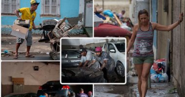 خسائر كبيرة بسبب الفيضانات فى مدينة ريو دى جانيرو بالبرازيل