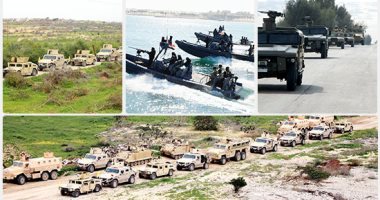 ننشر نص بيان القوات المسلحة رقم 15 للعملية الشاملة سيناء 2018