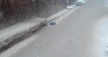 سقوط أمطار خفيفة على مراكز محافظة الوادى الجديد