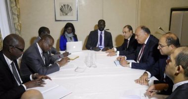 وزير الخارجية يؤكد للنائب الأول لرئيس جنوب السودان على دعم مصر للحوار الوطنى