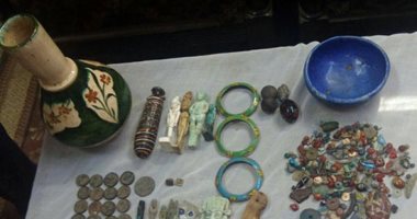 لجنة "آثار أسوان": القطع المضبوطة بحوزة صاحب بازار سياحى مقلدة