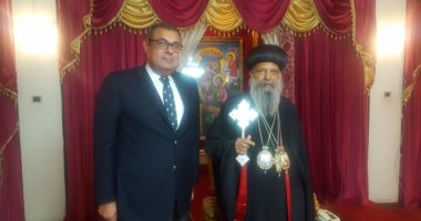 السفير المصرى فى أديس أبابا يلتقى بطريرك الكنيسة الأرثوذكسية الإثيوبية
