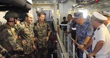 البحرية المصرية والفرنسية تنفذان التدريب المشترك كليوباترا2018 بالبحر الأحمر