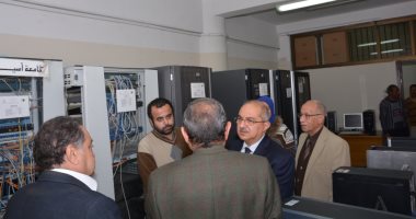 إنشاء مركز متخصص لتكنولوجيا المعلومات بجامعة أسيوط
