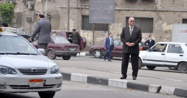 صور.. مدير أمن القاهرة يتفقد الخدمات المرورية ويطالب برفع السيارات المخالفة