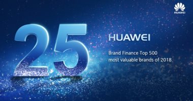 هواوي تقفز إلى المركز 25 على قائمة Brand Finance لأكثر العلامات التجارية قوة