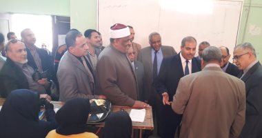 عباس شومان ومحمد المحرصاوى يتفقدان كليات فرع جامعة الأزهر فى قنا‎