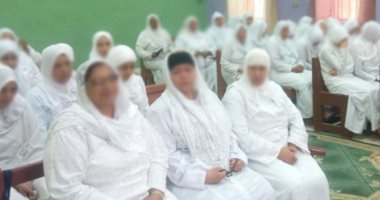 صور .. شاهد سجينات القناطر يستمعن لندوة دينية بحضور رجال الدين