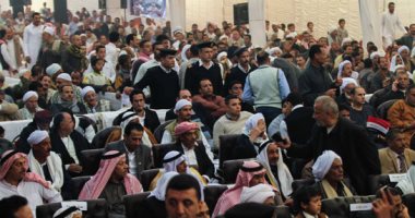 الآلاف بمؤتمر القبائل المصرية يبايعون السيسى ويدعون للاحتشاد أمام الصناديق
