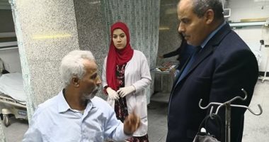 صور.. رئيس جامعة الأزهر يتفقد مستشفى الزهراء الجامعى