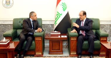 نورى المالكى للسفير المصرى ببغداد: مصر لها تأثير كبير على صعيد قضايا العرب