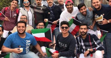 فيديو وصور.. طلبة الكويت في جامعة المستقبل يحتفلون بعيدهم القومى 