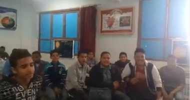 فيديو.. طلاب مدرسة طامية بالفيوم يرددون نشيد الصاعقة المصرية "قالوا إيه"