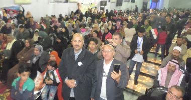 صور وفيديو.. "كلنا معاك من أجل مصر" تنظم مؤتمرا جماهيرا لتأييد السيسي بالإسماعيلية