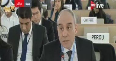 فيديو.. مندوب مصر بالأمم المتحدة: ندين استخدام العنف ضد المدنيين والمؤسسات بسوريا