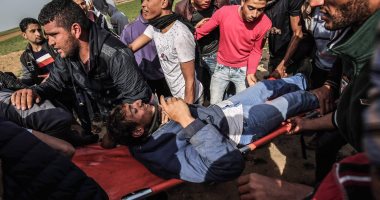 صور.. 15 مصابا فلسطينيا برصاص الاحتلال فى مواجهات اليوم