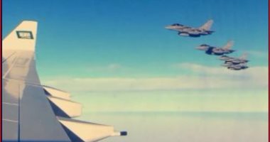 بدر العساكر: طائرات حربية تستقبل طائرة ولى العهد أثناء دخوله الأجواء المصرية