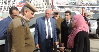 صور.. مدير أمن القليوبية يتفقد خدمات تأمين محكمة شبين القناطر 