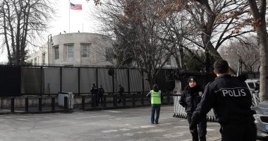 صور.. غلق السفارة الأمريكية فى أنقرة بعد تهديدات أمنية