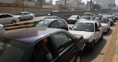 كثافات مرورية بشارع السودان وميدان الدقى بسبب أعمال اﻹصلاحات