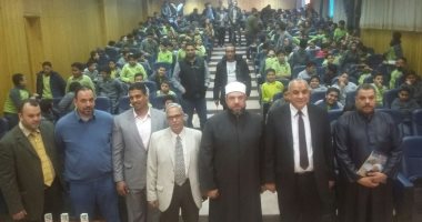 وكيل أوقاف الإسكندرية يلتقى بطلاب مدارس الإقبال لترسيخ القيم الإنسانية فى الإسلام