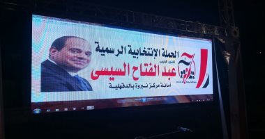 مؤتمر جماهيري لحملة كلنا "معاك من أجل مصر" لدعم الرئيس السيسى بالدقهلية.
