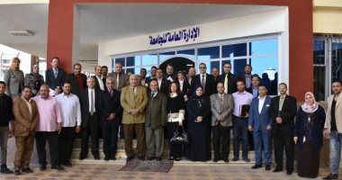 المراجعة الخارجية من الجهة المانحة Russian Register  تختم أعمالها بجامعة مدينة السادات