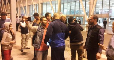 وصول بعثة المصرى البورسعيدي إلى مطار القاهرة