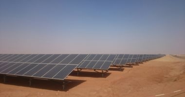 فيديو.. تشغيل أول محطة لإنتاج 50 ميجا وات من الطاقة الشمسية بأسوان الأسبوع الجارى
