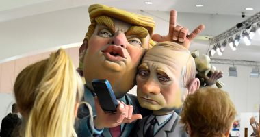 ترامب يحتضن بوتين و"كيم" يطلق الصواريخ فى دُمى مهرجان فالاس الإسبانى