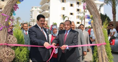 افتتاح فعاليات الأسبوع البيئى السادس بجامعة بنى سويف