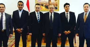 السفير المصرى فى روسيا يستقبل شباب مصر من أجل المستقبل