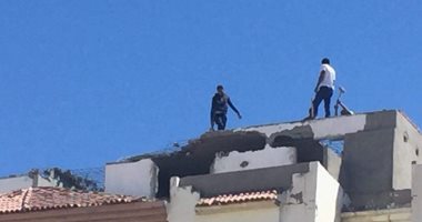 شرطة المرافق تشن حملة لإزالة الطوابق المخالفة بالعمارات السكنية بالغردقة
