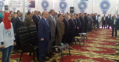 صور.. "كلنا معاك" تنظم مؤتمرا جماهيريا بمدينة السادات فى المنوفية لدعم السيسى
