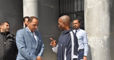 وفد سيمبا التنزانى يزور المصرى للاطمئنان على ترتيبات مباراة الإياب بالكونفدرالية