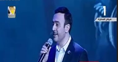 فيديو.."مصر ولادة"..أغنية وطنية جديدة لصابر الرباعى بندوة القوات المسلحة