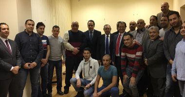 سفير مصر فى روسيا يجتمع بالمصريين لحشدهم للتصويت بالانتخابات الرئاسية