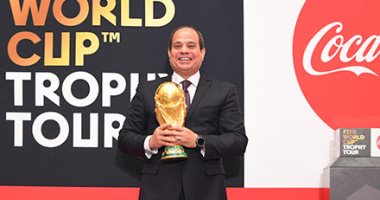 السيسى: لو اجتمع المصريون بحبهم كأس العالم هايجى.. مفيش حاجة بعيدة على ربنا