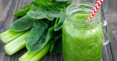 عصير أخضر داخل مطبخك يساعدك فى خفض ارتفاع ضغط الدم المفاجئ