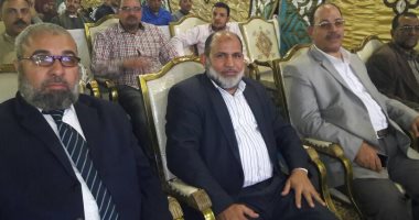 شركة مياه الجيزة تشارك فى مؤتمر لدعم الرئيس السيسى بانتخابات الرئاسة