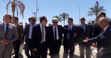 محافظ جنوب سيناء وأربعة وزراء يرفعون علم مصر فى الذكرى الـ29 لعودة طابا