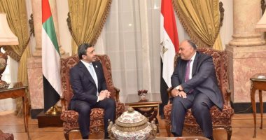 وزير خارجية الإمارات: تطوير علاقات القاهرة وأبو ظبى ضرورة لمواجهة التحديات