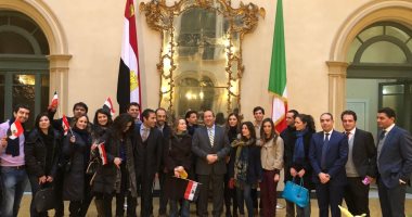 فيديو.. السفير هشام بدر: إيطاليون يشاركون المصريين فرحة الانتخابات بمقر السفارة