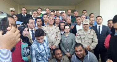 صور.. ائتلاف دعم مصر  بـ3 محافظات يزور المزرعة السمكية بغليون