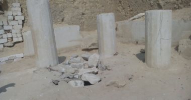 الآثار تبدأ  ترميم مقبرة أحد كبار رجال الدولة فى عهد سنوسرت الأول بالجيزة