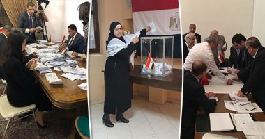 انتهاء تصويت المصريين فى الانتخابات الرئاسية بقنصلية لوس أنجلوس وبدء الفرز 