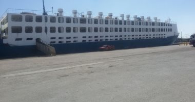 ميناء غرب بورسعيد يستقبل 2500 رأس ماشية حية  