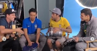 كأس العالم 2018.. شاهد احتفالات لاعبى البرازيل قبل ودية روسيا
